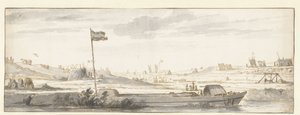 Kopání Mallegatu mimo Dordrecht, 1648 od Aelbert Cuyp (attributed to)
