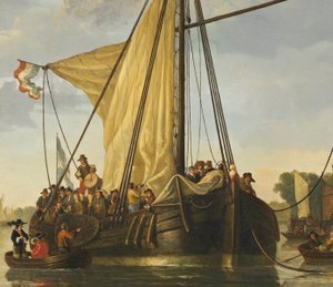 Maasovi v Dordrechtu od Aelbert Cuyp