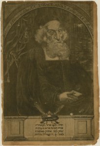 Portrét Isaaca Aboaba da Fonseca 1605-1693, 1681. od Aernout Naghtegael
