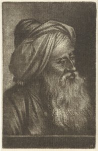 Busta muže v turbanu od Aert Schouman