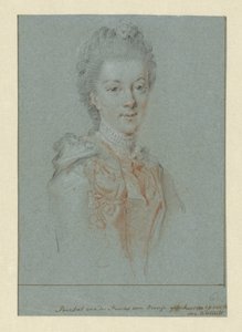 Portrét Wilhelminy Frederica Sophia z Pruska od Aert Schouman