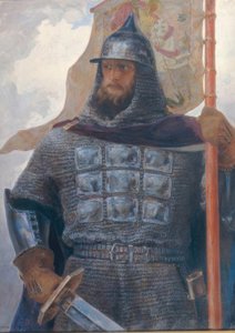 Alexandr Něvský od Afanasij Kulikow