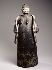 Gelede Body Mask, Yoruba Culture, Republic of Benin (lakované dřevo)