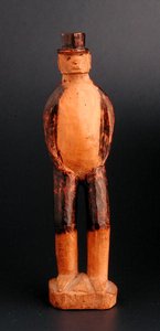 Stojící postava evropského muže, jihovýchodní Afrika, konec 19. století (dřevo) od African