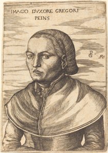 Manželka Georga Pencze od After Georg Pencz