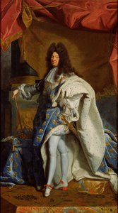 Portrét Ludvíka XIV od After Hyacinthe Rigaud