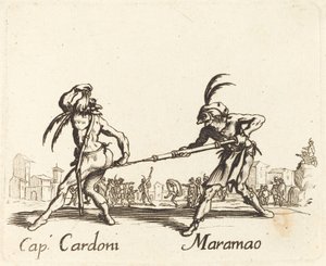 kap. Cardoni a Maramao od After Jacques Callot