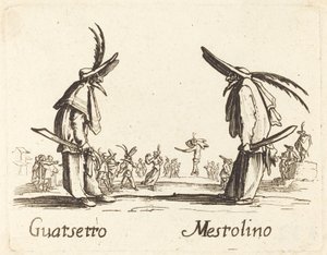 Guatsetto a Mestolino od After Jacques Callot