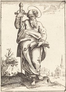 Svatý Pavel od After Jacques Callot