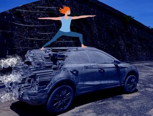 Warrior 2, 2023 (digitální umění na fotografii) od Agnes Girardon