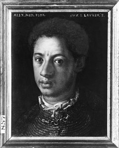 Alessandro de Medici 8:Alessandro de Medici (1510-37); od Agnolo Bronzino