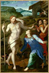 Kristus se zjevuje jako zahradník Marii Magdaleně od Agnolo Bronzino