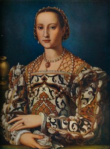 Eleanor z Toleda, c1562-1572, 1930. od Agnolo Bronzino