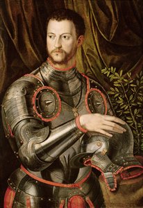 Portrét Cosima I., (1519-1574) velkovévoda z Toskánska, kolem roku 1550