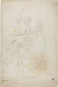 Balámův osel od Agostino Carracci