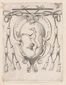 Erb kardinála z rodu Sampieri, 1590-95. od Agostino Carracci