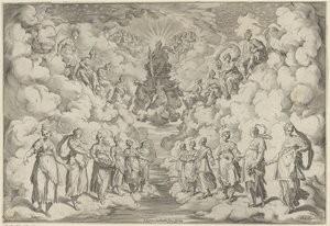 Harmonie sfér od Agostino Carracci