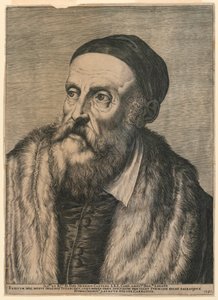 Portrét Tiziana od Agostino Carracci