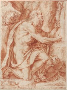 Svatý Jeroným od Agostino Carracci