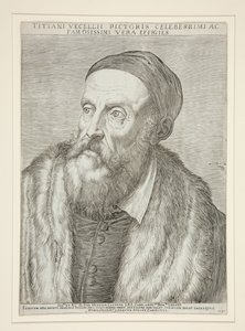 Tiziano Vecelli (Tizian) od Agostino Carracci