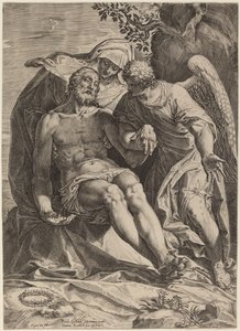 Soucit od Agostino Carracci after Veronese