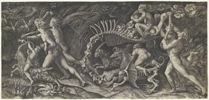 Het karkas Stregozzo od Agostino Veneziano