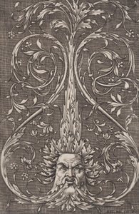 Ornamental Panel, ca. 1514-36. od Agostino Veneziano