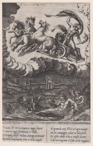 Phaeton, ca. 1514-36. od Agostino Veneziano