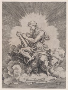 Svatý Jan z roku 1518. od Agostino Veneziano