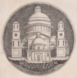 Bazilika svatého Petra z roku 1517. od Agostino Veneziano