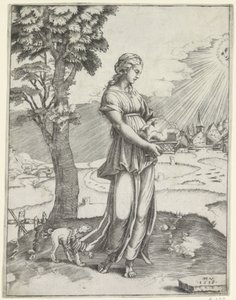 Sibille van Cumae od Agostino Veneziano
