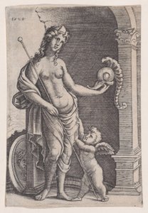 Láska ke slávě z roku 1528. od Agostino Veneziano