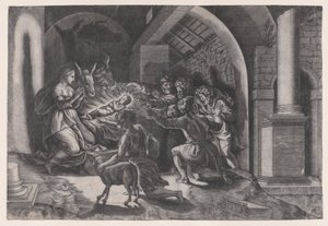Narození Páně z roku 1531. od Agostino Veneziano