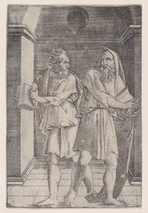 Filosofové, ca. 1514-36. od Agostino Veneziano