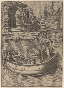 Barc od Agostino dei Musi after Raphael
