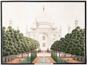 Taj ze zahrady, c. 1815