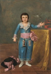 Portrét Juana Maria Osorio, c. 1786. od Agustín Esteve y Marques