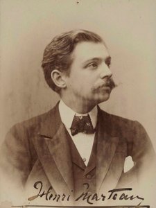 Portrét houslisty a skladatele Henriho Marteaua 1874-1934, 1898. od Aime Dupont