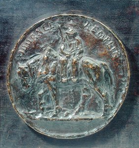 Den skončil, konec 90. let 19. století (bronz) od Aime Jules Dalou