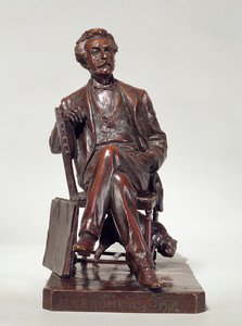 Sedící portrét Jean Leon Gerome (1824-1904) 1904 (bronz)