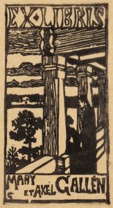 Exlibris Mary a Axela Gallénových