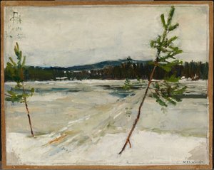 Cesta po ledu od Akseli Gallen-Kallela
