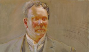 Portrét profesora E. N. Setälä od Akseli Gallen-Kallela