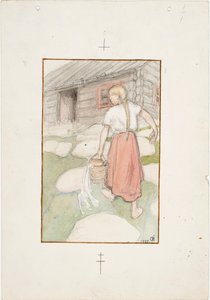 Krásná Venla od Akseli Gallen-Kallela
