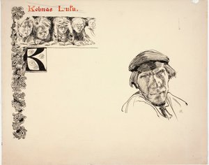 Hodina čtení od Akseli Gallen-Kallela