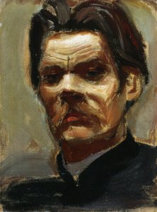 Portrét autora Maxima Gorkého 1868-1939, 1906 od Akseli Gallen Kallela