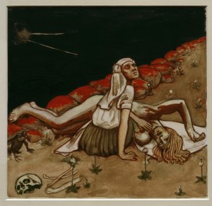 A.Gallen-Kallela, Lemminkäinens Mutter od Akseli Valdemar Gallen Kallela