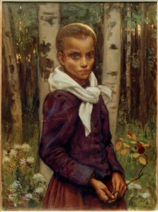 dívka od Akseli Valdemar Gallen Kallela