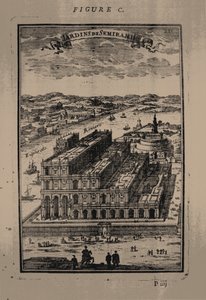 Visuté zahrady Semiramis, 1683