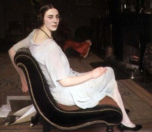 Marguerite, kolem roku 1927 (olej na plátně) od Alan Beeton